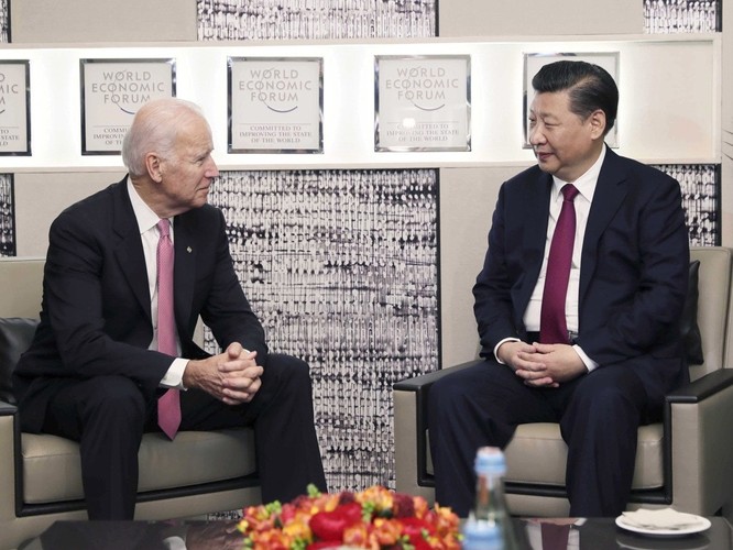 Khoe quan hệ thân thiết với Chủ tịch Trung Quốc Tập Cận Bình, ông Joe Biden phê phán Tổng thống Donald Trump ảnh 1