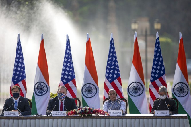 Giới truyền thông quốc tế: Ấn Độ và Mỹ tăng cường hợp tác chống Trung Quốc ảnh 1