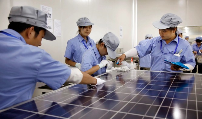 Công ty Trung Quốc đầu tư xây dựng nhà máy sản xuất pin điện mặt trời tại Mỹ ảnh 1