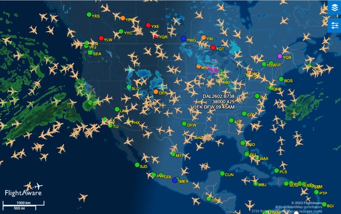 Hệ thống cảnh báo phi công của FAA ngừng hoạt động, gián đoạn hàng ngàn chuyến bay trên khắp nước Mỹ ảnh 2