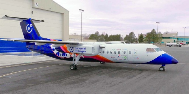 Công ty Mỹ thử nghiệm máy bay chở khách chạy bằng pin nhiên liệu hydro ảnh 1