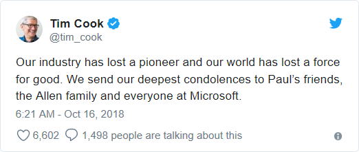 Paul Allen, người đồng sáng lập Microsoft qua đời ở tuổi 65: Giới công nghệ nói gì? ảnh 7