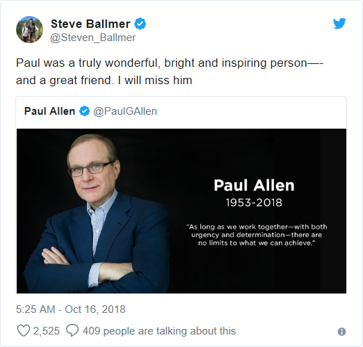 Paul Allen, người đồng sáng lập Microsoft qua đời ở tuổi 65: Giới công nghệ nói gì? ảnh 5