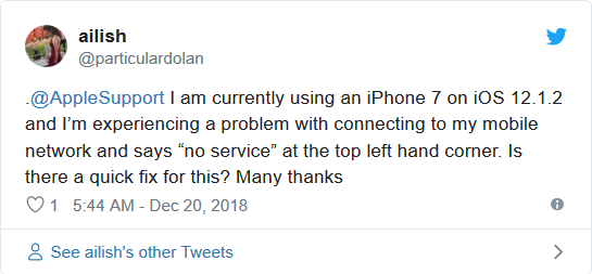 iOS 12.1.2 trên iPhone có lỗi kết nối nghiêm trọng ảnh 1