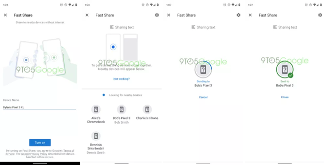 Google rục rịch thử nghiệm Fast Share trên Android nhằm “lật đổ” Apple AirDrop ảnh 2