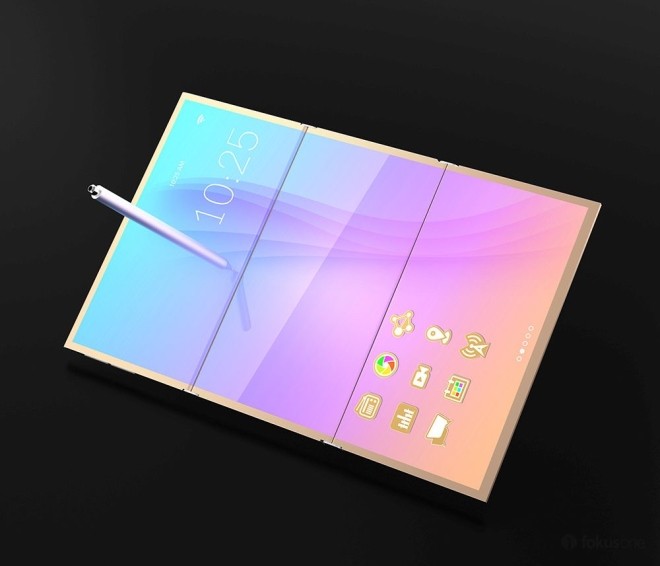 Ý tưởng smartphone ba màn hình độc đáo ảnh 2