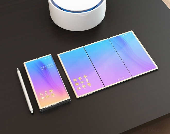 Ý tưởng smartphone ba màn hình độc đáo ảnh 3