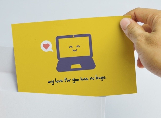 Thiệp Valentine độc đáo của 'dân cuồng Internet'