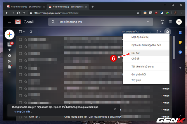 Giải pháp di chuyển toàn bộ mail từ Gmail cũ sang tài khoản mới ảnh 7