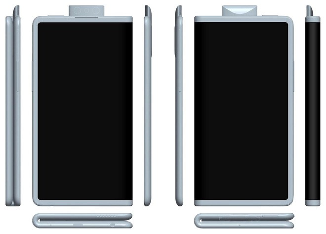 Oppo đệ trình sáng chế smartphone màn hình gập với camera trượt, 4 viền màn hình mỏng đều như iPad Pro - Ảnh 3.
