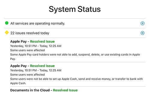 iCloud và các dịch vụ của Apple ngừng hoạt động nhiều giờ ảnh 1