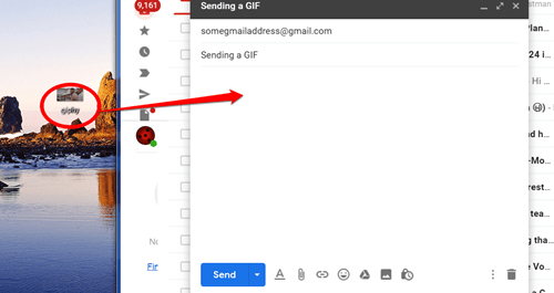 Cách chèn ảnh GIF động vào Gmail