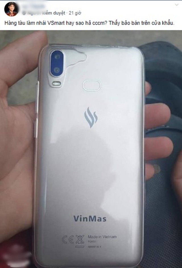 Xuất hiện điện thoại nhái “VSmart” bán ở cửa khẩu? ảnh 1