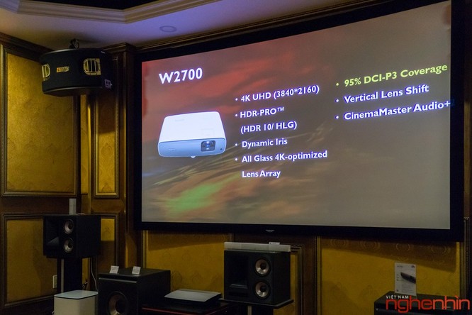 BenQ ra mắt hai mẫu máy chiếu 4K UHD, tích hợp công nghệ Cinematic Color giá từ 60 triệu ảnh 3