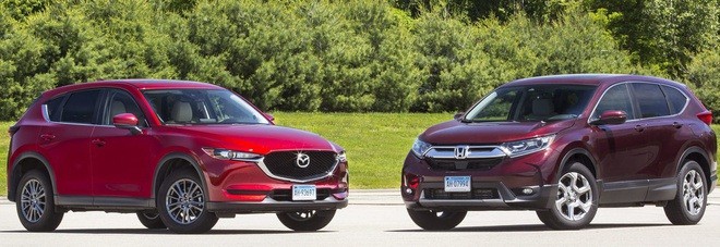 Mazda CX5 sẽ có ưu thế vượt trội so với đối thủ CRV nếu được hưởng biệt đại cho xe nội