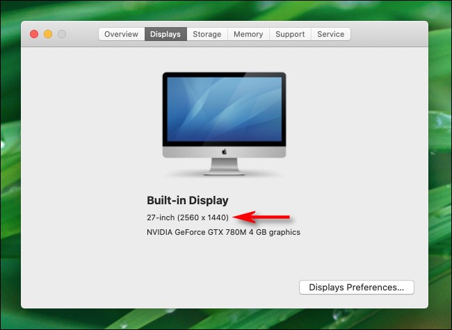 Cách xem độ phân giải màn hình trên máy Mac ảnh 4