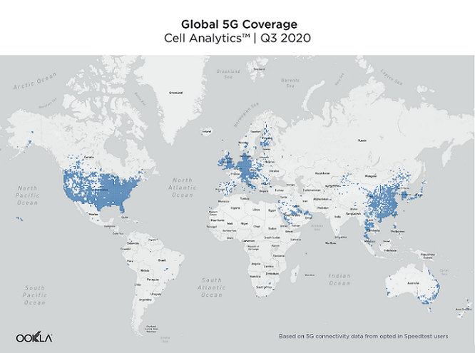 5G của nước nào nhanh nhất thế giới? ảnh 1