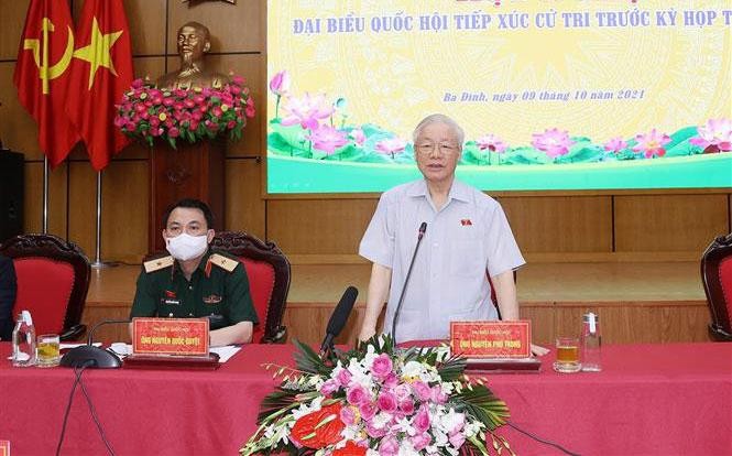 TBT Nguyễn Phú Trọng: Hà Nội phải dẫn đầu, xứng đáng Thủ đô anh hùng của dân tộc Việt Nam anh hùng ảnh 1