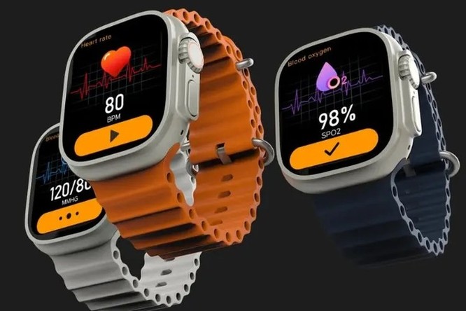 Smartwatch Ấn Độ "nhái" giống hệt Apple Watch Ultra, giá chưa đến 1/20 ảnh 1