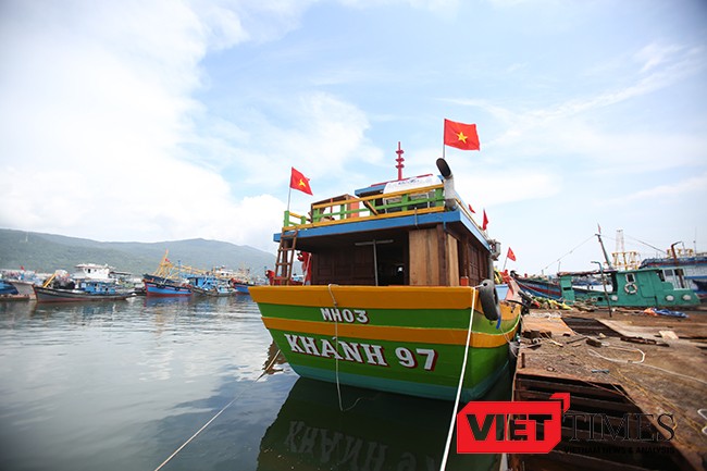 Đà Nẵng, tàu cá, khủng, ngư dân, ĐNa 90685 TS, Lê Văn Khánh, VietTimes