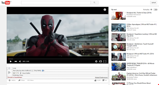 youtube, tăng tốc độ phát video, video youtube, smartvideo, buffer, VietTimes