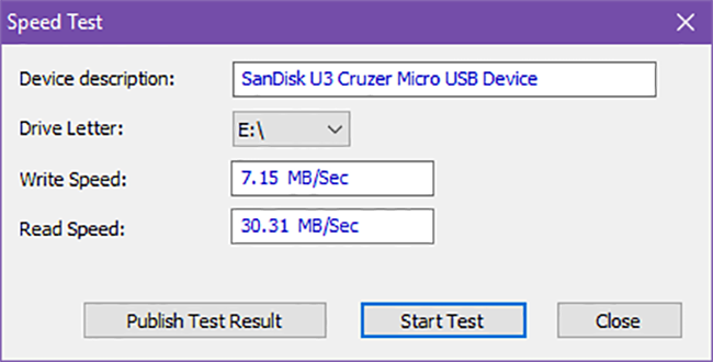 5 ứng dụng giúp kiểm tra tốc độ của USB ảnh 1