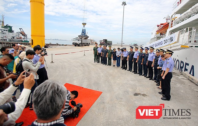 Tàu của lực lượng Bảo vệ bờ biển Hàn Quốc đến Đà Nẵng ảnh 8