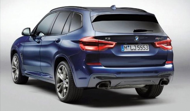 Hé lộ hình ảnh của BMW X3 hoàn toàn mới ảnh 2