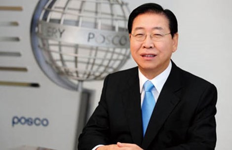 Cựu Chủ tịch tập đoàn POSCO (Hàn Quốc) Chung Joon-yang. Ảnh: KOREA TIMES