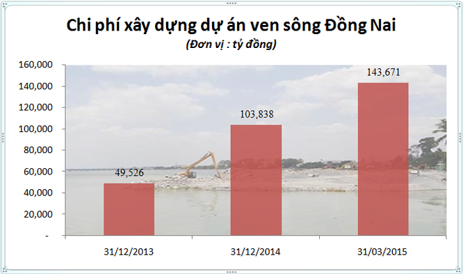 Dừng dự án lấp sông Đồng Nai, chủ đầu tư mất trắng 143 tỷ đồng ảnh 1