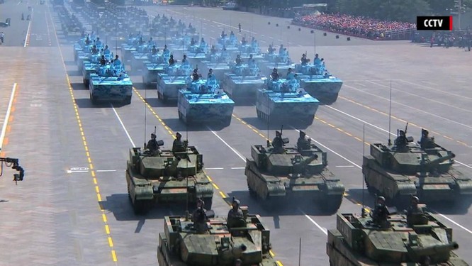 Quân đội Trung Quốc khoe cơ bắp trong cuộc duyệt binh năm 2015