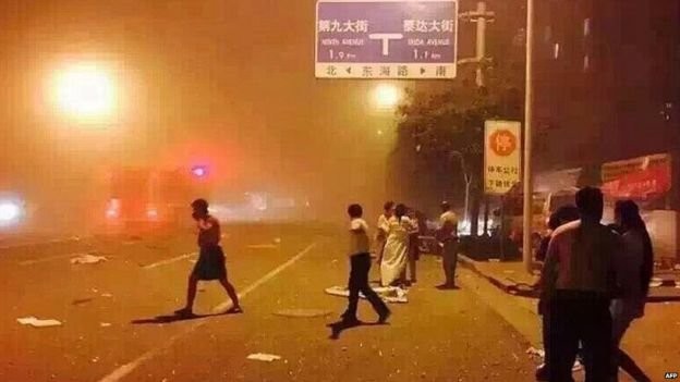 Nổ lớn ở Thiên Tân: ít nhất 13 người chết, 250 bị thương ảnh 1