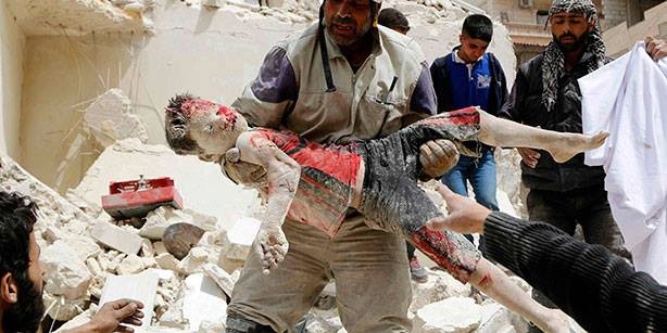 Chùm ảnh thảm họa nhân đạo trẻ em ở địa ngục Syria ảnh 17