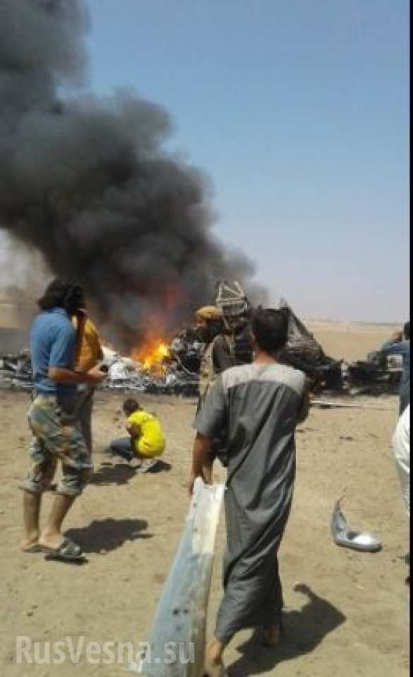 Trực thăng vận tải Mi-8 của Nga bị bắn hạ ở tỉnh Idlib (video) ảnh 6