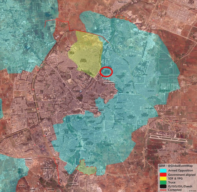 Chiến sự Syria: Hàng ngàn phiến quân Hồi giáo tử chiến ở Aleppo ảnh 1