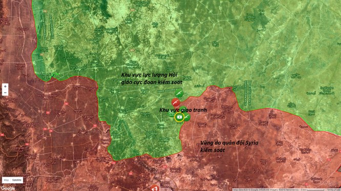 Quân Syria giao chiến ác liệt với phiến quân trong ngôi làng vừa giành được ở Bắc Hama ảnh 1