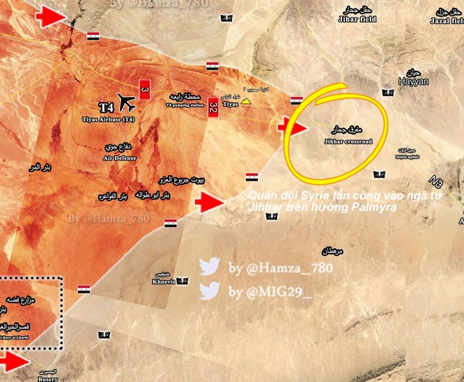 Quân đội Syria đánh chiếm địa bàn chiến lược từ tay IS tại Palmyra (video) ảnh 1