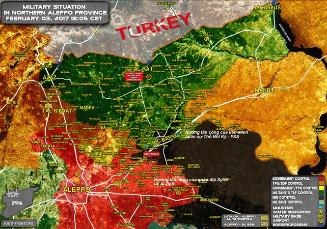 Chiến sự Syria: Liên quân Thổ Nhĩ Kỳ chiếm được cứ điểm IS, tiến sát Al-Bab ảnh 1