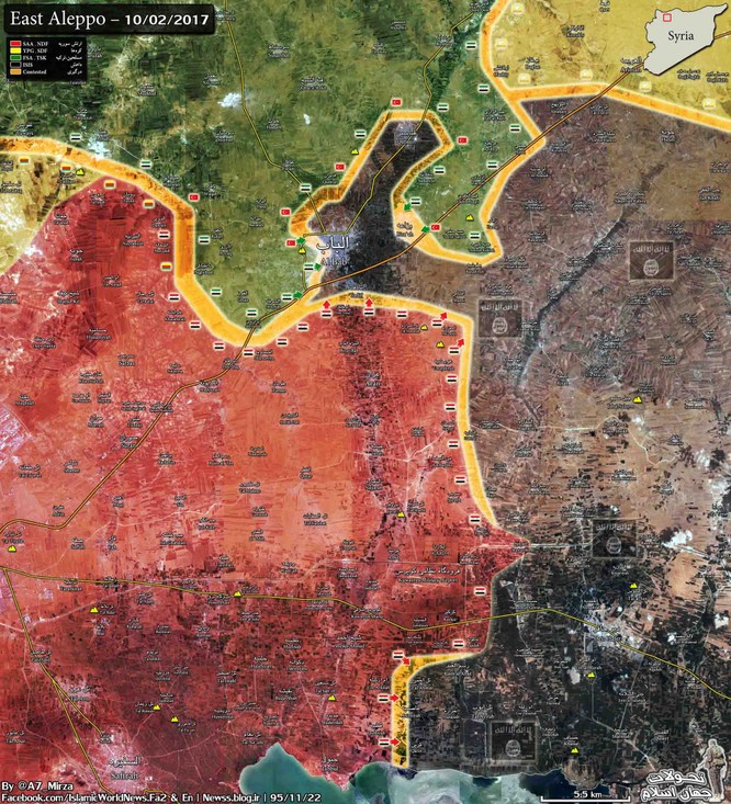 Chiến sự đông Aleppo: “Hổ Syria” tung đòn đánh sào huyệt IS ảnh 1