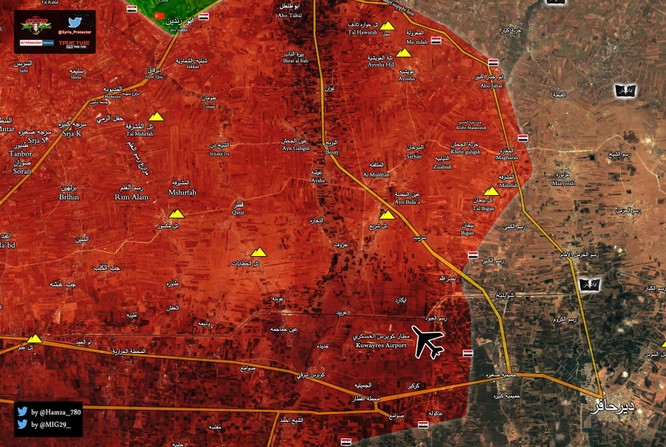 “Hổ Syria” thần tốc đánh chiếm 6 làng và 1 cao điểm IS ở đông Aleppo ảnh 2