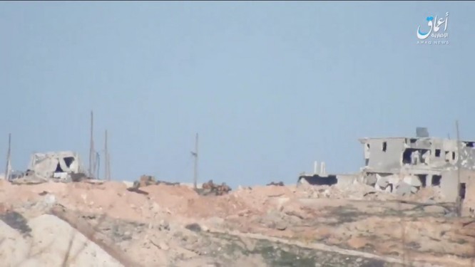 Phiến quân IS lại "hạ nhục" xe tăng Thổ Nhĩ Kỳ ở Syria ảnh 1