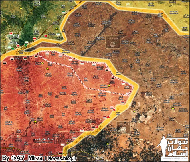 “Hổ Syria” dồn dập tấn công phong tỏa quân Thổ Nhĩ Kỳ phía đông Aleppo ảnh 1