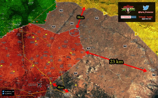 Chiến sự Syria: Quân Thổ bất thần đánh quân Assad, “Hổ Syria” chiếm thêm địa bàn IS ảnh 1