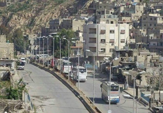 8.000 phiến quân Syria đầu hàng, giao nộp hai quận ngoại ô Damascus ảnh 5