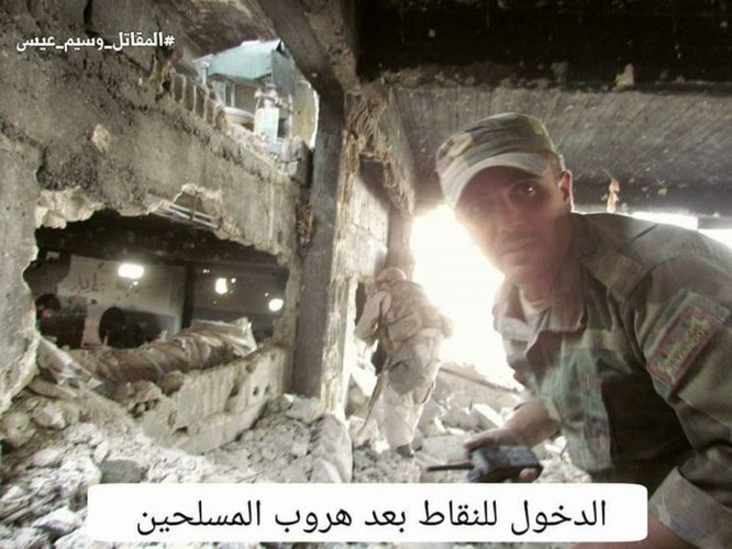 Quân đội Syria chọc thủng tuyến phòng ngự phiến quân ngoại vi Damascus ảnh 19