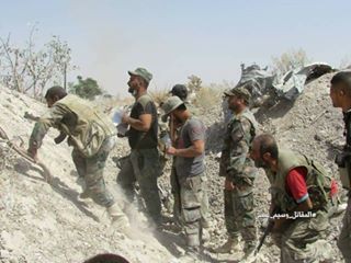 Quân đội Syria chọc thủng tuyến phòng ngự phiến quân ngoại vi Damascus ảnh 20