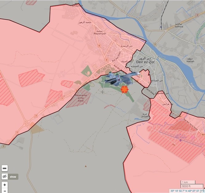 Chiến sự Syria: Không quân Nga truy diệt IS tại Deir Ezzor ảnh 1