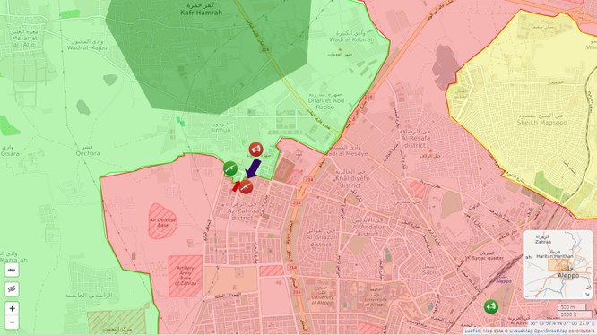 Quân đội đánh bại phiến quân Hồi giáo tấn công Aleppo ảnh 1