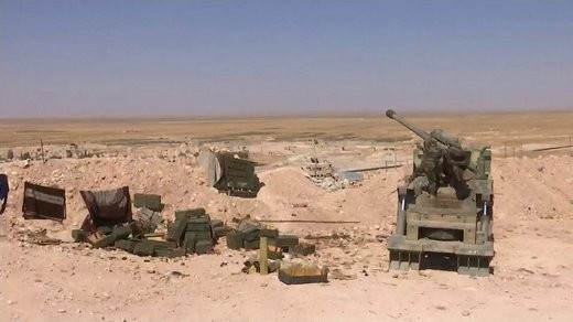 Pháo tự hành tung hoành trên chiến trường Syria ảnh 2