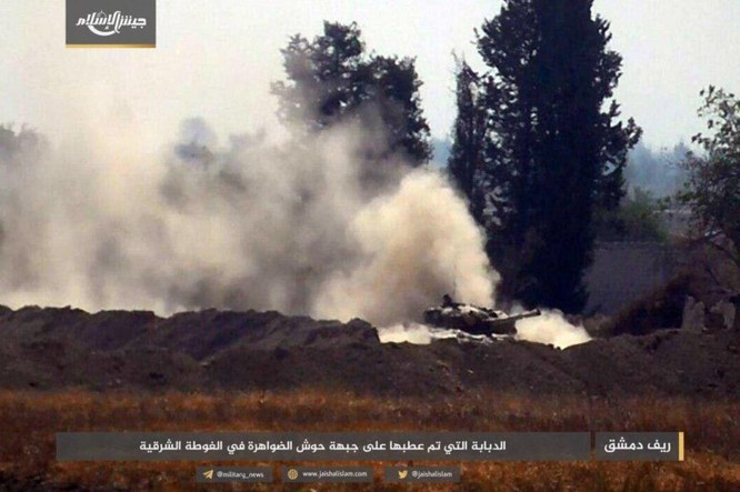 Quân đội Syria bất ngờ hứng thất bại trước phe thánh chiến ngoại ô Damascus ảnh 6
